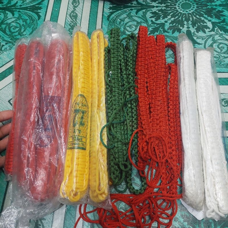 

Tali kur PRAMUKA / Tali kur SD & MI / Tali kur SMP & MTS / Tali kur SMA & MAN / Tali kur warna MERAH, HIJAU, KUNING, PUTIH.