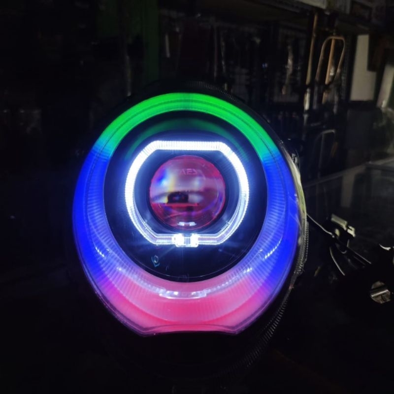 BILLED HONDA SCOOPY 2020-2024 REFLEKTOR LAMPU DEPAN HONDA SCOOPY