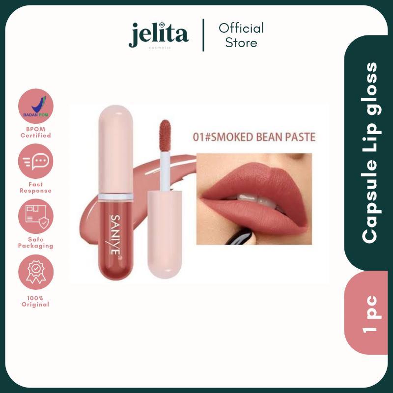 Jelita Cosmetics - SANIYE LONG LASTING CAPSULE LIP MATTE GLOSS