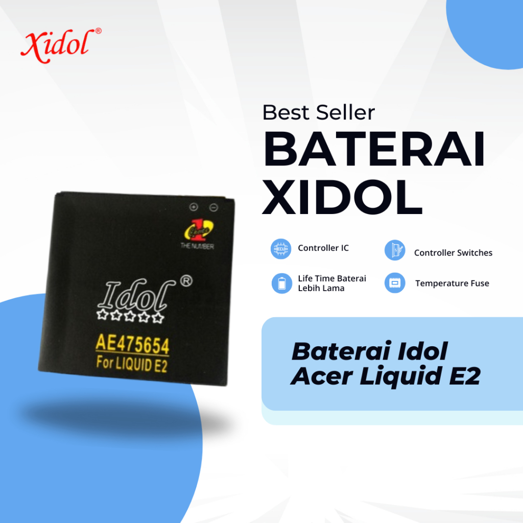 Baterai XIDOL Acer Liquid E2