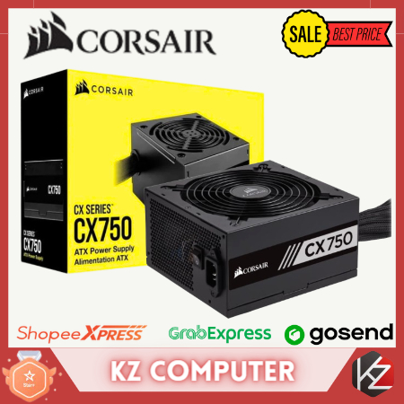 CORSAIR CX Series CX750 – 750 Watt 80 PLUS Bronze ATX Power Supply
