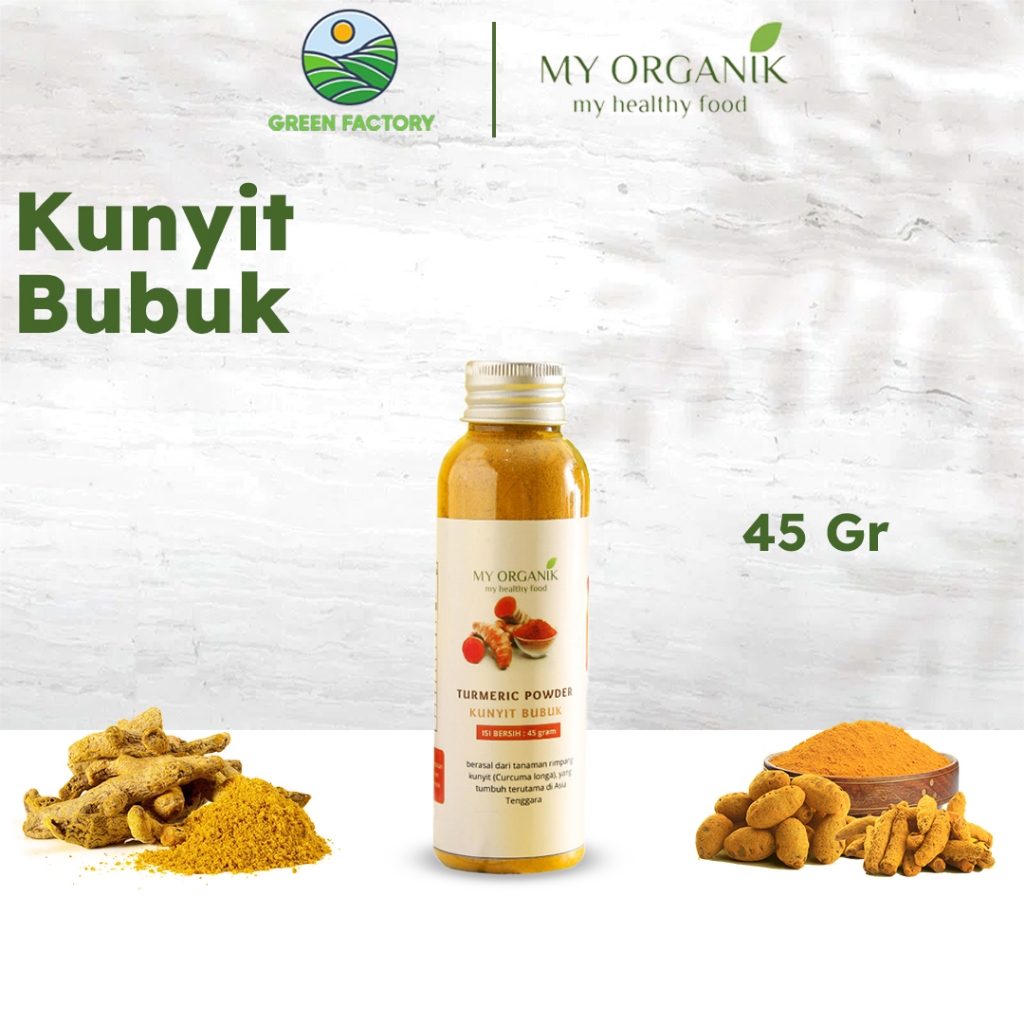 

My Organik Kunyit Bubuk Turmeric Powder Premium Original 45 gram