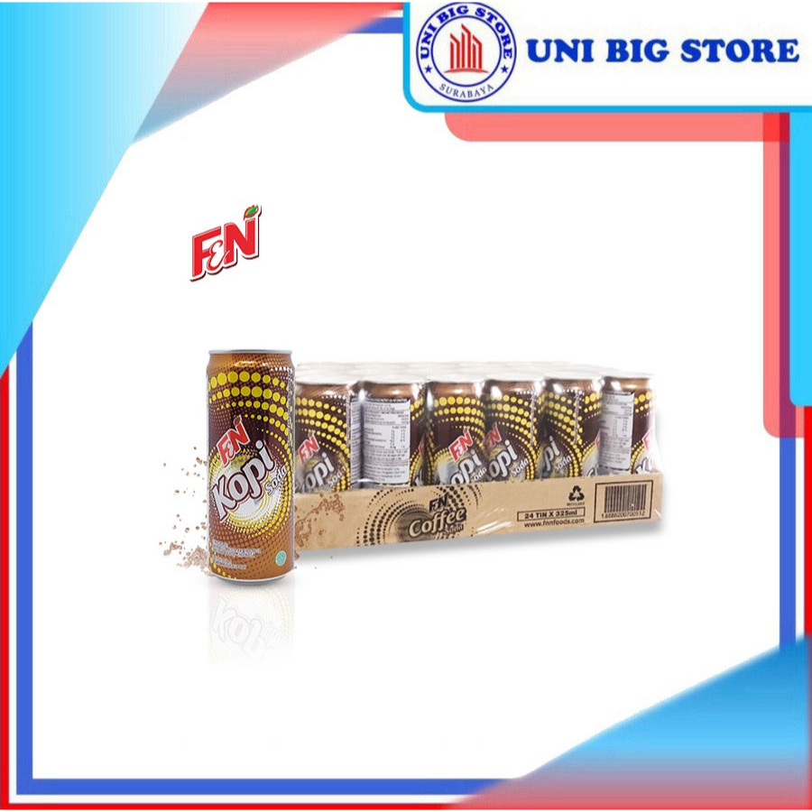 

F&N Coffee FN Kopi Soda Kaleng 325 ml x 24 pcs DUS