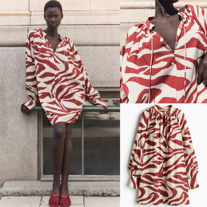 HM Loose fit Dress with tie