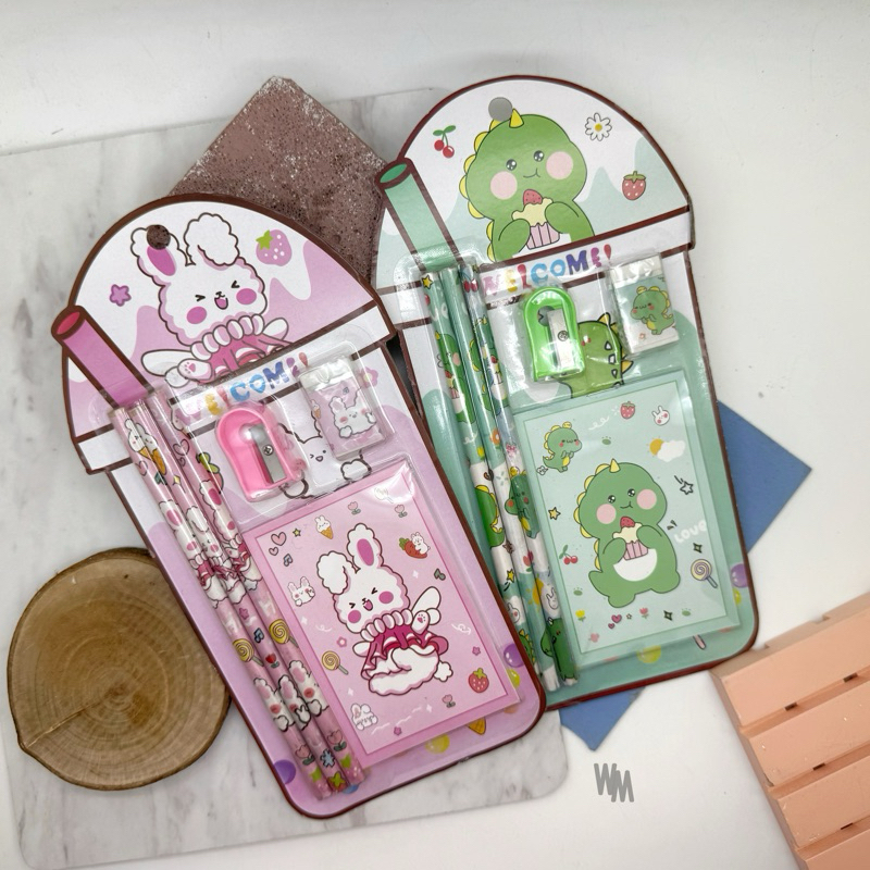 

Stationery Set Alat Tulis Pensil