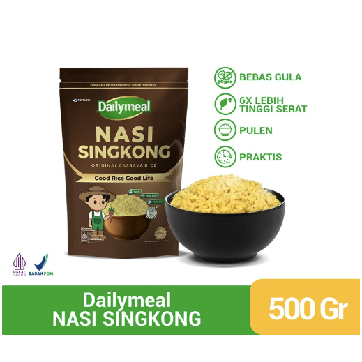 

Daily meal nasi singkong 500gr