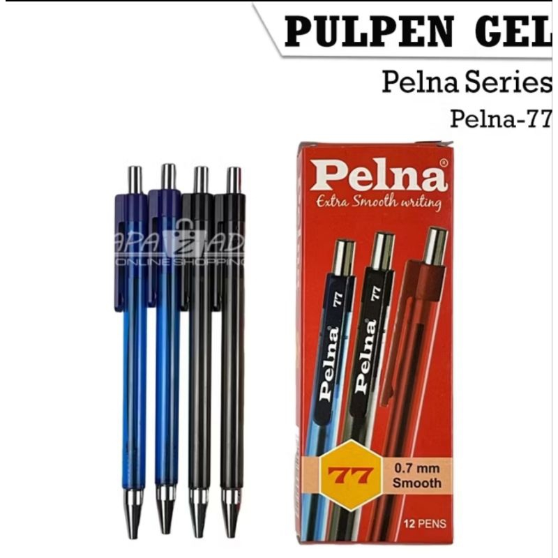

Gel Pen/ Pena Gel Smooth 0,7 mm (PELNA) Murah kualitas bagus