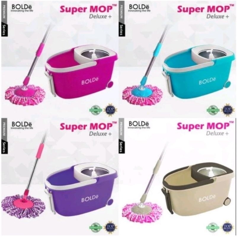 PEL SUPER MOP BOLDE DELUXE+ pel wadah bolde pel putar bolde pel serbaguna bolde pel kain bolde