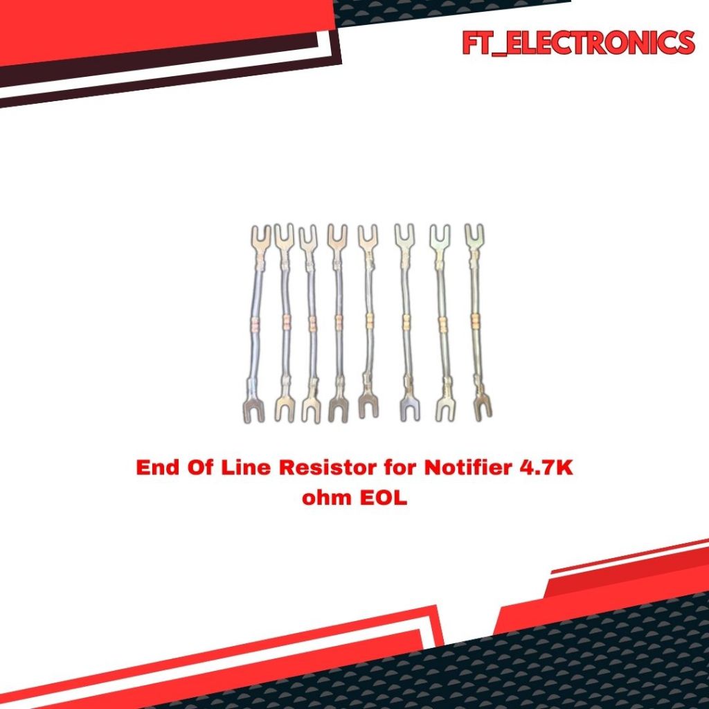 End Of Line Resistor for Notifier 4.7K ohm EOL