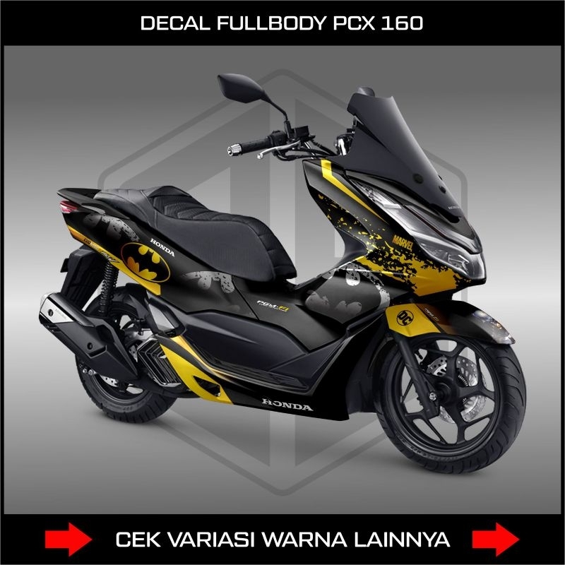 DECAL HONDA PCX NEW 160 FULL BODY VARIASI CUSTOM