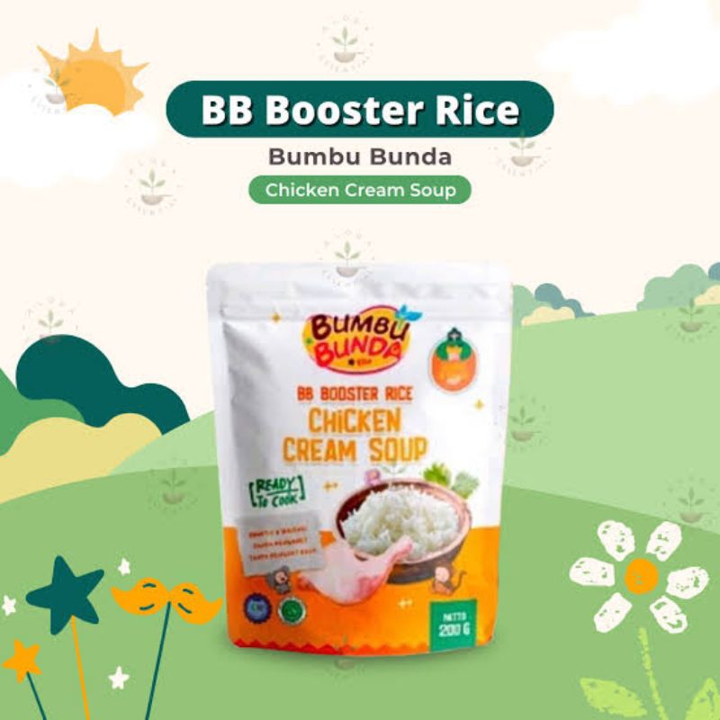

Bumbu Bunda Bb Boster Rice Chicken Cream Soup 200gr
