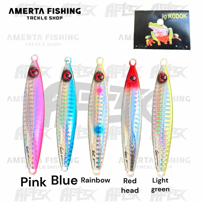 JIG KODOK 60 GRAM / METAL JIG / HANDMADE JIGGING LURE