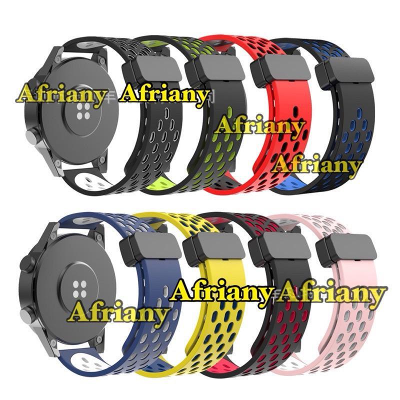 Strap Sport Tali Magnetic Buckle Smartwatch iT Active Watch Moon WR02 Rubber Silikon Silicone