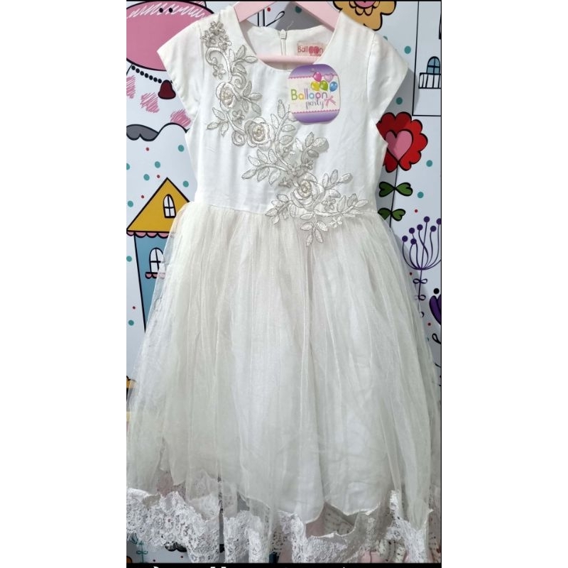 DRESS BW BALLOON PARTY SIZE 6 THN