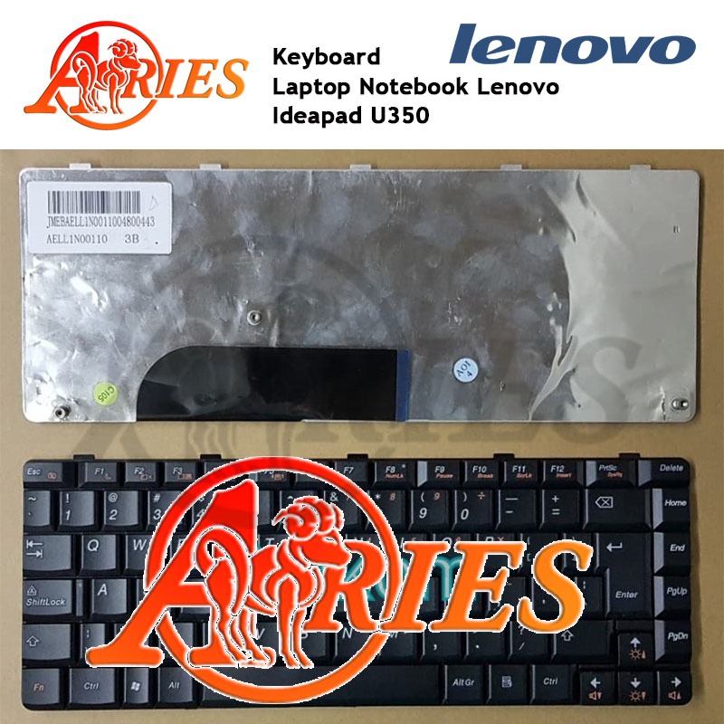 Keyboard Laptop Notebook Lenovo Ideapad U350