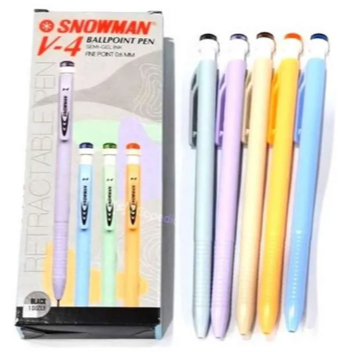 

(Pcs) SNOWMAN - Bolpen V4 0.6mm