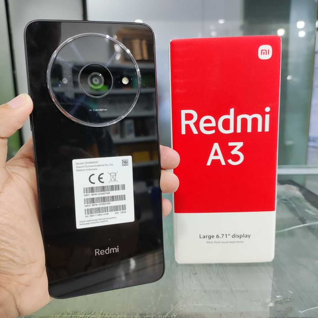 Xiaomi Redmi A3 Ram 4GB Rom 128GB Bekas Original