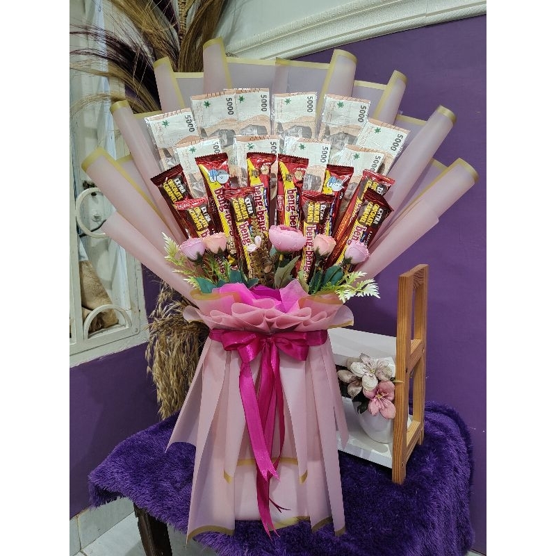 

Buket Beng10 + MONEY 10 LEMBAR #buketmurah #buketmurahlampung