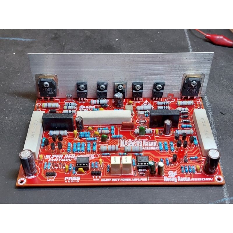 Kit driver Power Amplifier Crest  Pass Audio / KIT DRIVER POWER KREST / Kit Power Kress / drifer  po