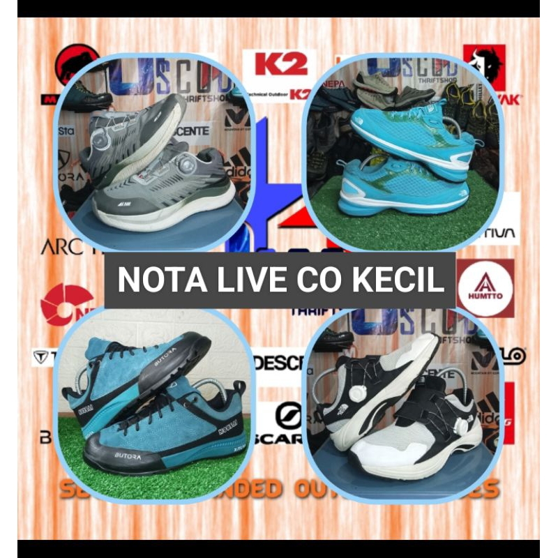 Sepatu Outdoor Nota Live Kecil