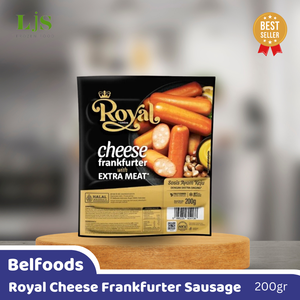 

Belfoods Royal Cheese Frankfurter 200gr