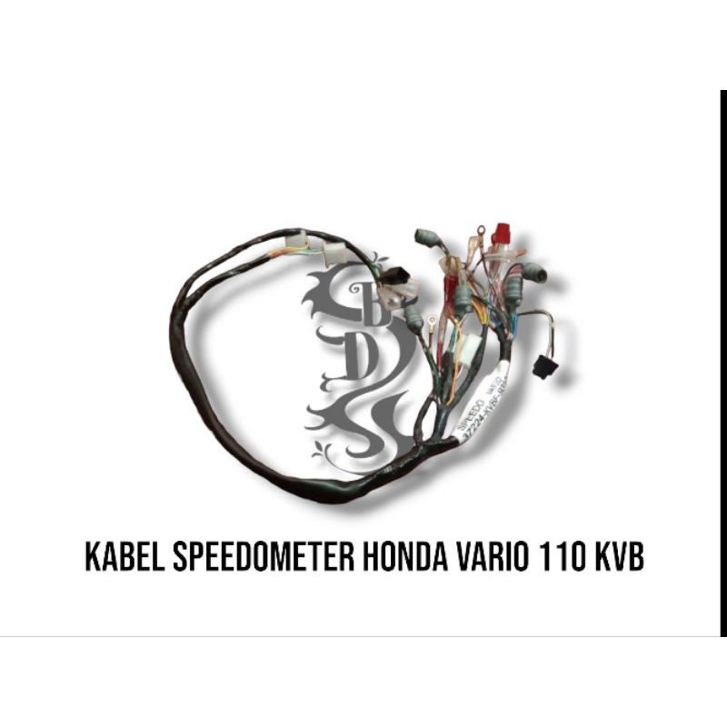 Kabel Bodi Bagian Speedometer Honda Vario 110 Kvb Old Fitting soket speedometer vario kvb 110 old