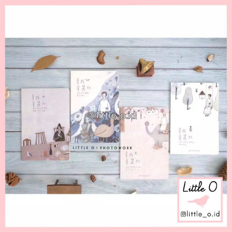 

PROMO BESAR TERMURAH Our story begins in wonderland Notebook buku tulis lucu buku tulis impor