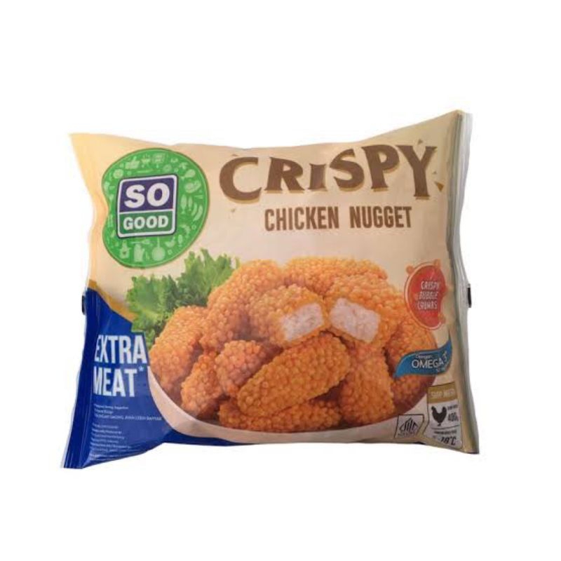 

Crispy Chicken Nugget So Good 400Gr