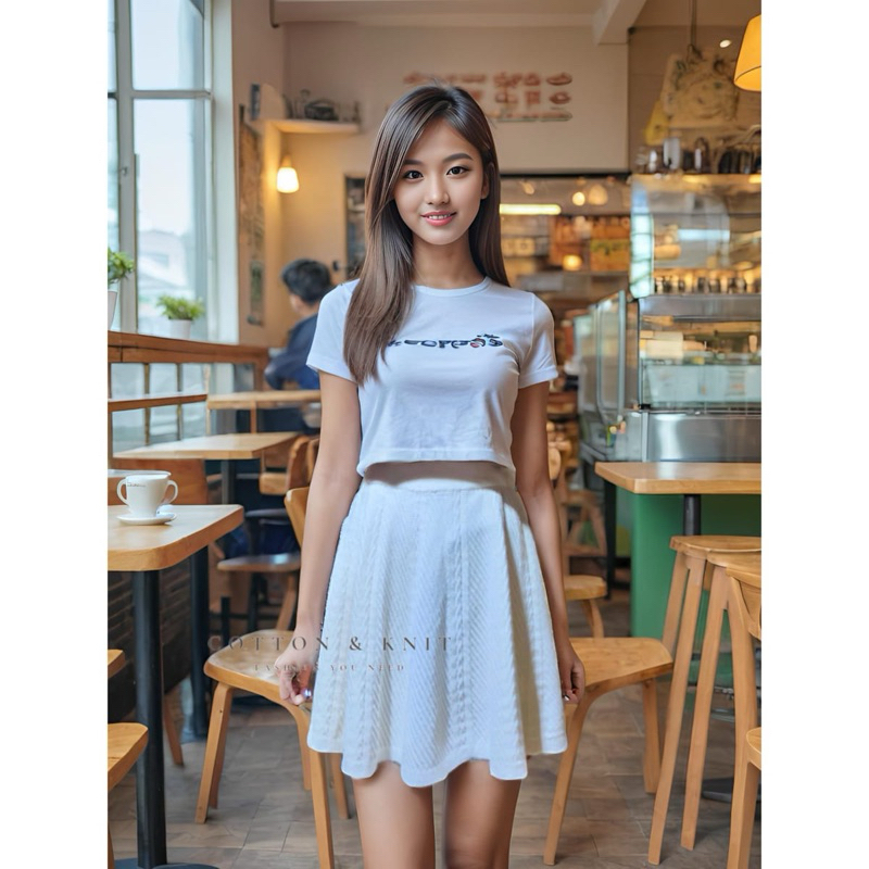 Abbey - Rok Pendek Bawahan mini wanita Mini Skirt cewek remaja perempuan Rok Mini korea bahan rajut 