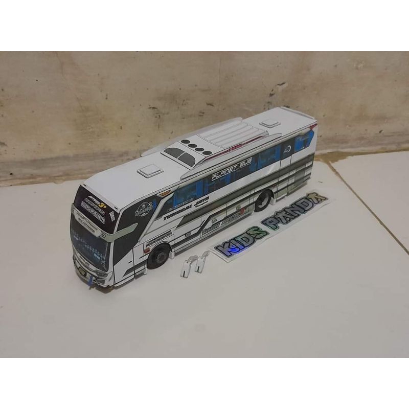 Miniatur Bis Kids Panda Jet Bus 3