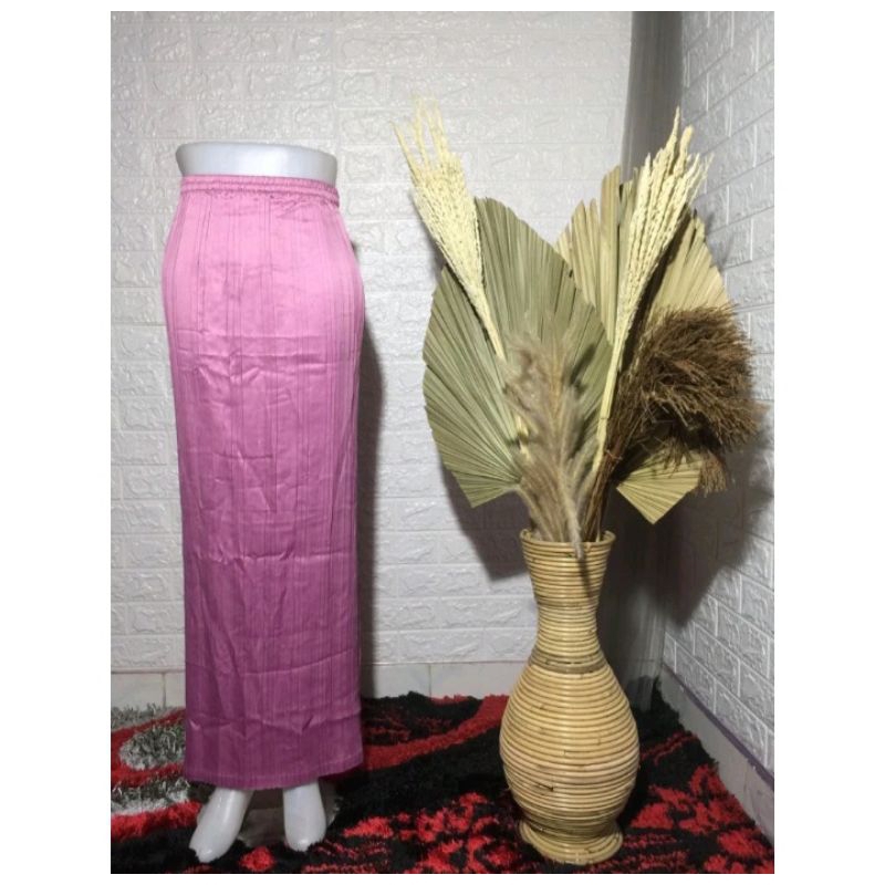 ROK PLISKET POLOS / BAWAHAN KEBAYA / ROK PLISKET