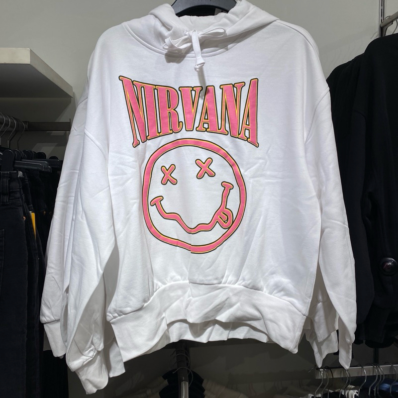 Hoodie Sweatshirt Dress NIRVANA x H&M Original Store