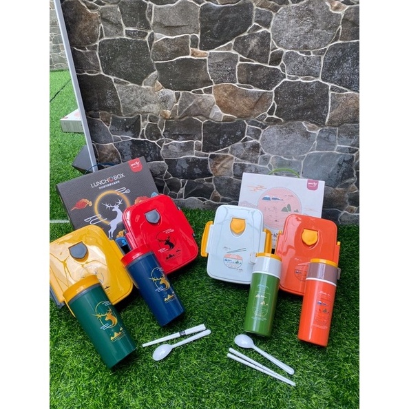 STAR Ready Tempat Bekal Tempat Makan Satu set