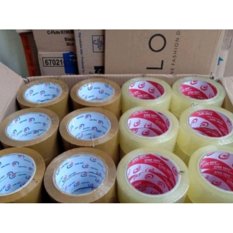 

LAKBAN BENING 100 YARD 45MM, HARGA PER (pch)