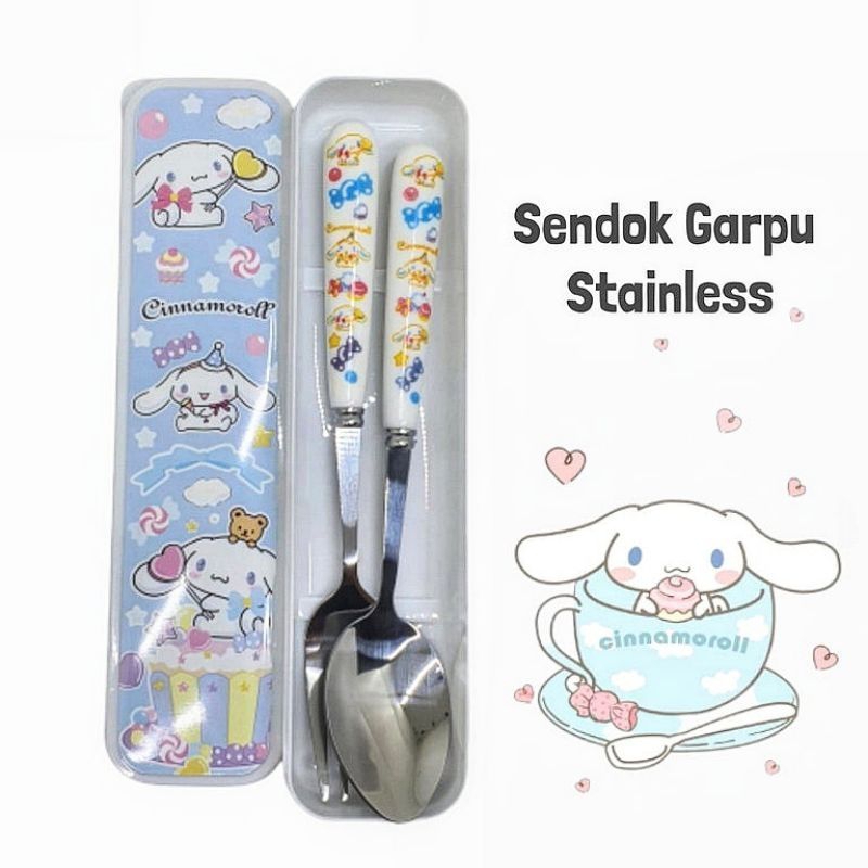 sendok set Cinnamoroll