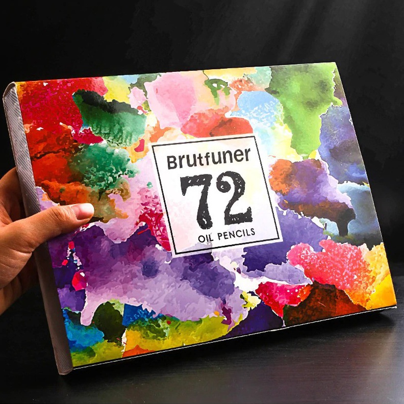 

STOK SEDIKIT Pensil Warna Brutfuner Painting Oil Pencil Artist Color Pencils Set 72