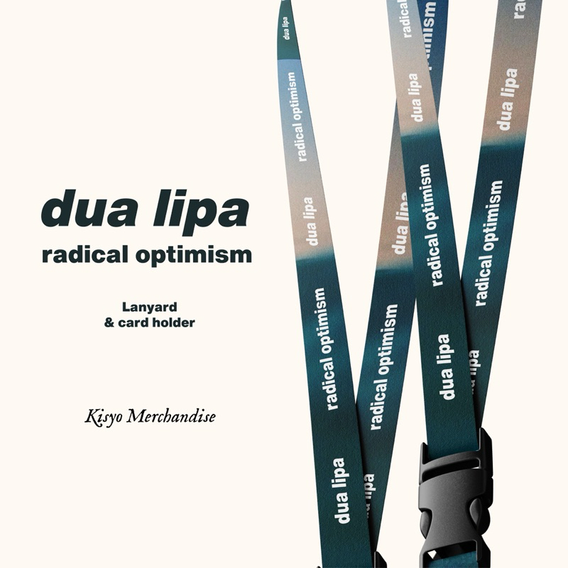 

Lanyard Dua Lipa - Radical Optimism | Dua Lipa Concert Marchandise