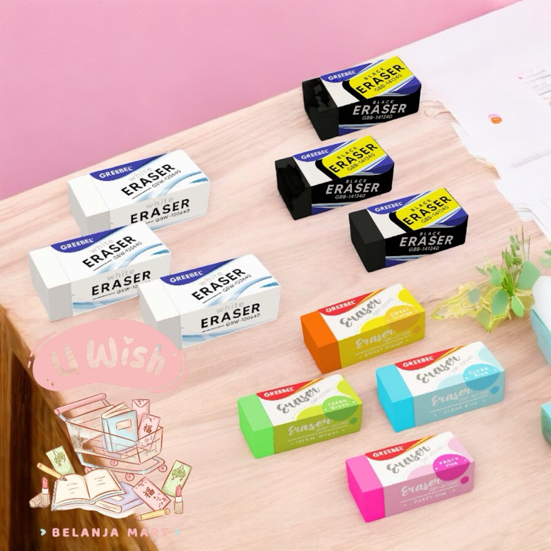 

GREEBEL ERASER KECIL | PENGHAPUS GREEBEL | STIP GREEBEL