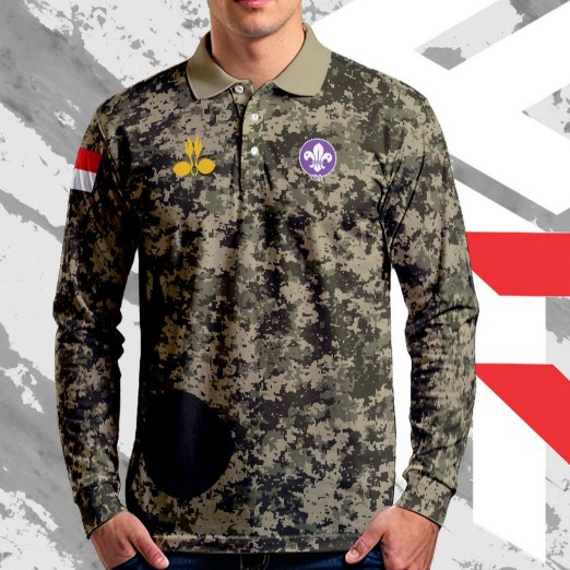 MRAF BAJU PRAMUKA CAMO FULLPRINT PREMIUM / KAOS TSHIRT PRAMUKA KEREN TERBARU