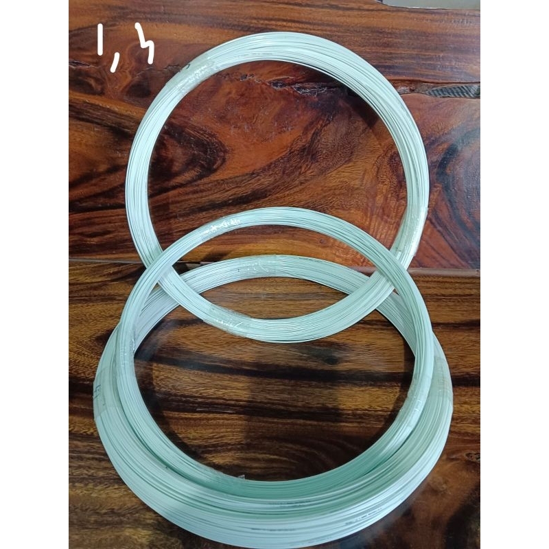 JERUJI FIBER PUTIH SUSU IMPORT 1.3 MM