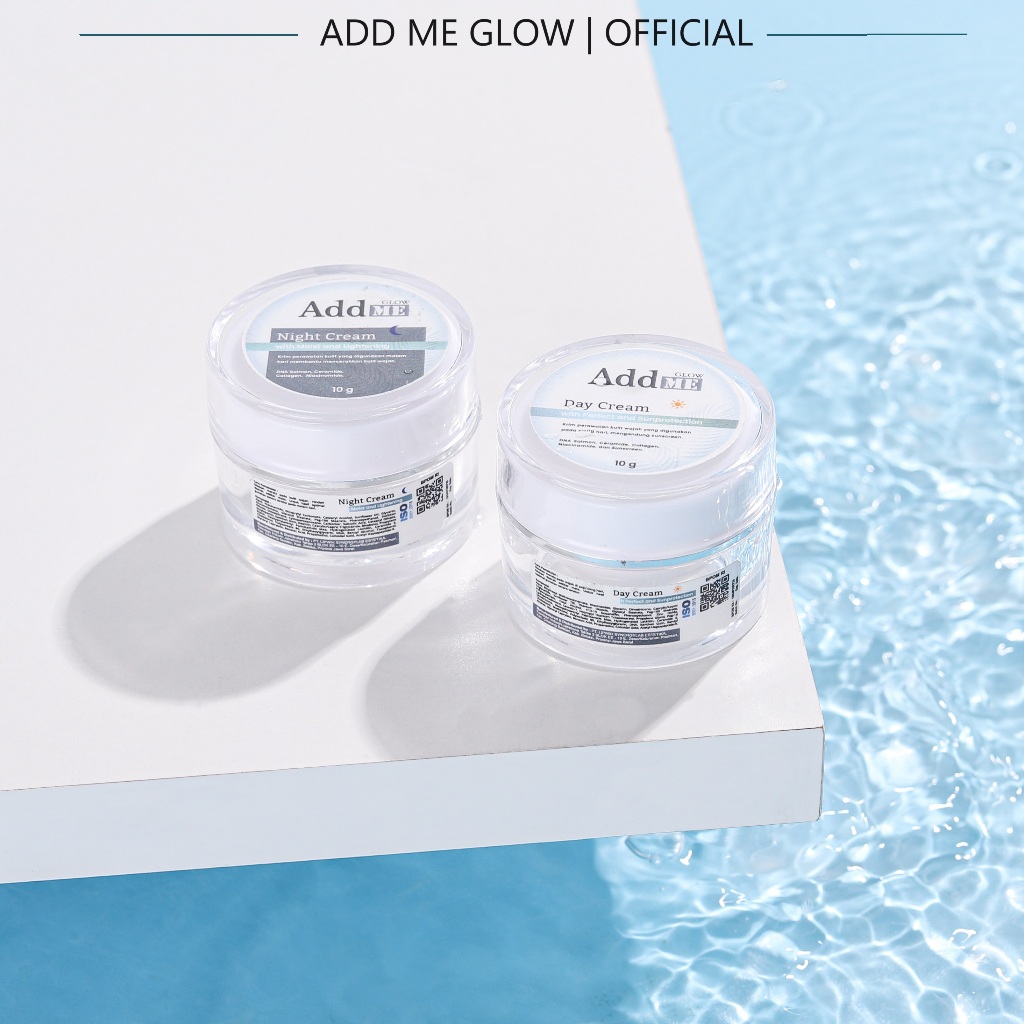 Add Me Glow 2Pcs Paket Cream - Day Cream dan Night Cream [BPOM]