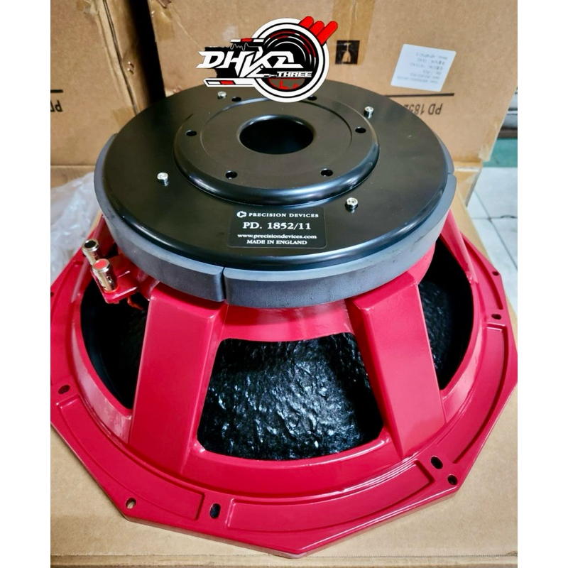 SPEAKER PD 1852 RED / Speaker Precision Devices PD 1852MKII Red Edition / Speakee PD Precision devic