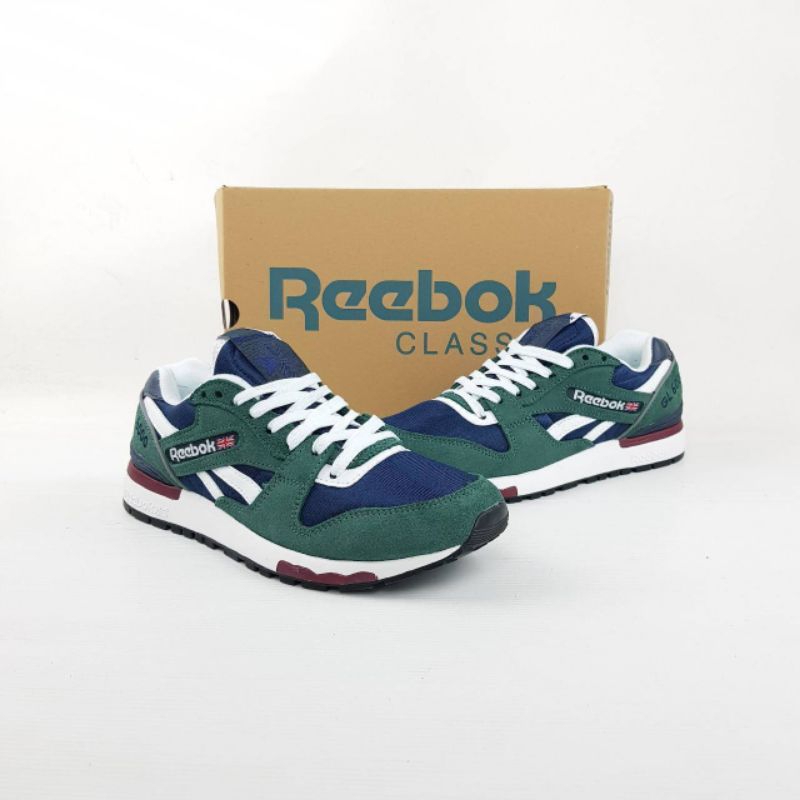 Reebok Classic GL 6000 Green Navy White