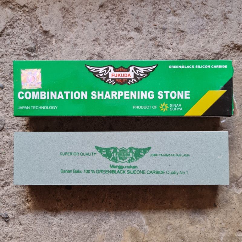 BATU ASAH GOSOK PISAU HIJAU IJO "FUKUDA"-INAX