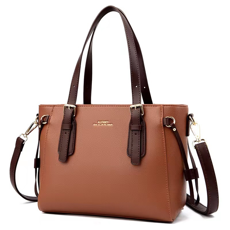 Tas wanita terbaru 2025 Tote bag wanita kulit tote bag wanita resleting Tas ibu-ibu pengajian