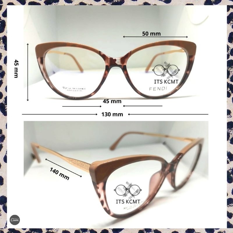 KACAMATA ELINNA PHOTOCROMIC ANTIRADIASI FRAME 5018