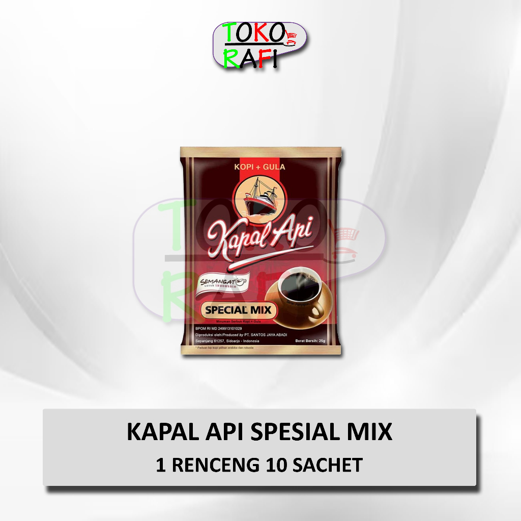 

Kapal Api Special Mix Kopi Renteng (10 sachet, @23 Gram)