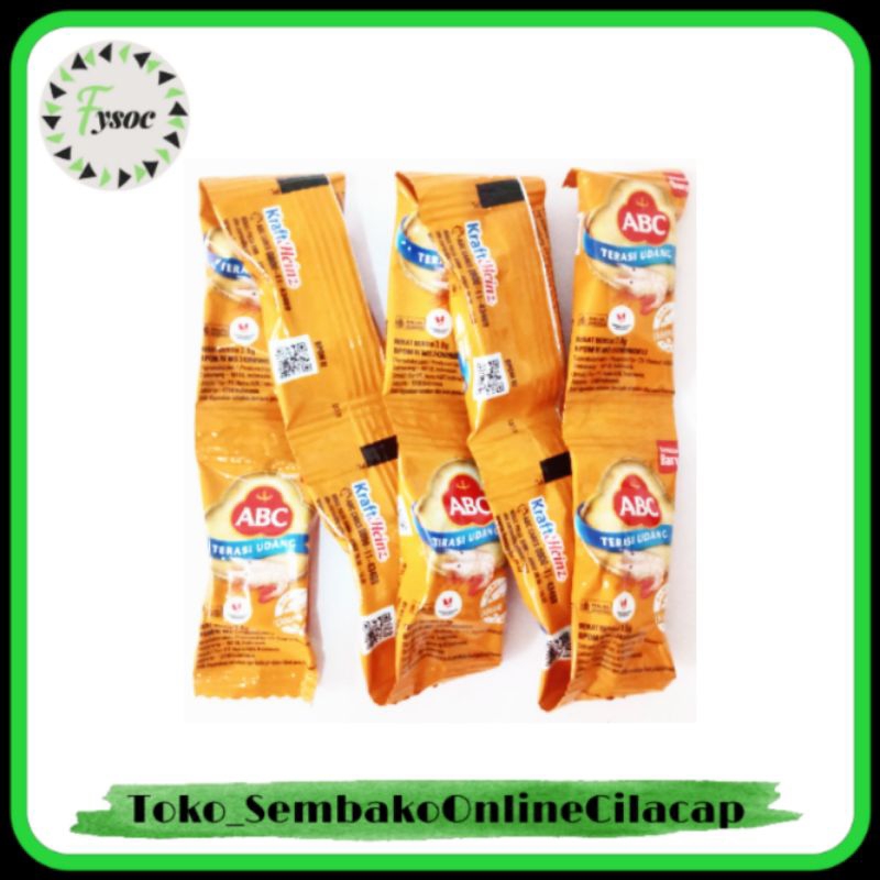 

TERASI UDANG TRASI ABC RP 500 ( ISI 10 PCS )