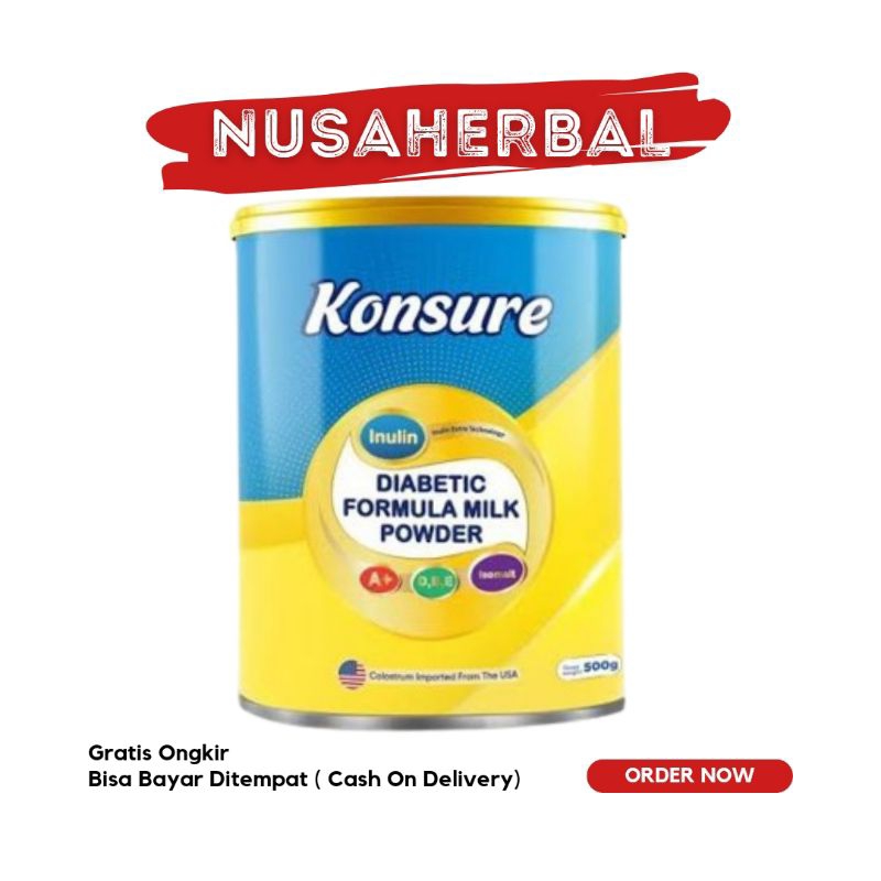 

Konsure 100% Original Susu Kaleng Untuk Diabetes