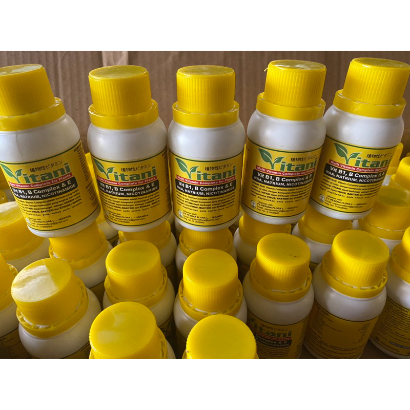 vitamin B1 tanaman ASLI 100 ml untuk penyubur akar dan pencegah penyakit tanaman agar tidak stres